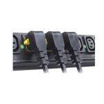 APC APDU9959EU3 unidad de distribución de energía (PDU) con 24 salidas AC en color negro