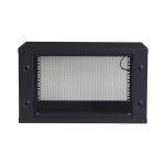 Armario rack APC AR106 de 6U montable en pared, color negro, perfecto para centros de datos pequeños. SKU: AR106