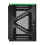 APC armario rack modelo AR118SM de 18U para CPD, diseño de pared en color negro