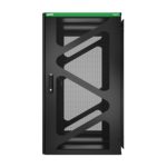 APC AR124SM, armario rack 24U independiente en color negro, SKU AR124SM, diseñado para centros de procesamiento de datos