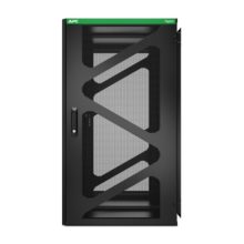 APC AR124SM, armario rack 24U independiente en color negro, SKU AR124SM, diseñado para centros de procesamiento de datos