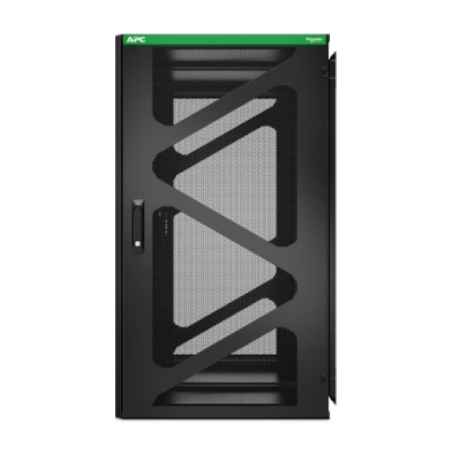 APC armario rack 24U independiente color negro APC AR124SM, armario rack 24U independiente en color negro, SKU AR124SM, diseñado para centros de procesamiento de datos