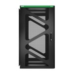 APC AR124SM, armario rack 24U independiente en color negro, SKU AR124SM, diseñado para centros de procesamiento de datos
