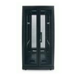 AR2105BLK Enclosure APC NetShelter VX 25U con paneles laterales en color negro. Ideal para infraestructura de CPD.