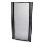 Rack independiente APC NetShelter SX 24U, medidas 600mm x 1070mm, color negro. SKU AR3104.