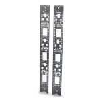 Rack independiente APC NetShelter SX 24U, medidas 600mm x 1070mm, color negro. SKU AR3104.