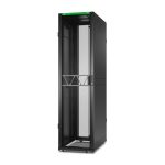 APC AR3107B2 armario rack 48U independiente en color negro, ideal para centros de datos. SKU AR3107B2.
