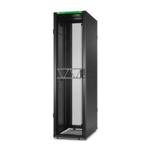 APC AR3107B2 armario rack 48U independiente en color negro, ideal para centros de datos. SKU AR3107B2.
