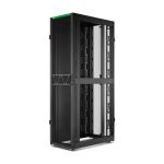 APC AR3107B2 armario rack 48U independiente en color negro, ideal para centros de datos. SKU AR3107B2.