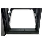 Armario rack negro de la marca APC, modelo 42U independiente, SKU AR3150, para equipos de CPD