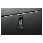 Imagen del APC NetShelter SX 42U Rack o bastidor independiente en color negro, SKU AR3150X610, ideal para centros de datos y almacenamiento de equipos.