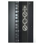 Imagen del APC NetShelter SX 42U Rack o bastidor independiente en color negro, SKU AR3150X610, ideal para centros de datos y almacenamiento de equipos.