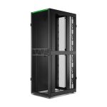 Armario rack APC 48U con bastidor independiente en color negro, SKU AR3157B2, ideal para centro de procesamiento de datos