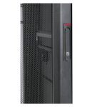 Rack o bastidor independiente APC NetShelter SX de 48U en color negro, modelo AR3157X610, ideal para centros de datos y servidores.