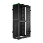 Imagen del armario rack APC AR3307B2, un bastidor independiente negro con capacidad para 48 unidades. SKU: AR3307B2.