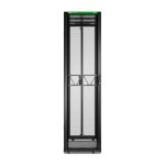 Imagen del armario rack APC AR3307B2, un bastidor independiente negro con capacidad para 48 unidades. SKU: AR3307B2.