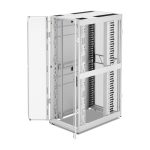 Imagen del armario rack APC AR3340W2 de 52 unidades en color blanco, ideal para centros de procesamiento de datos. SKU: AR3340W2