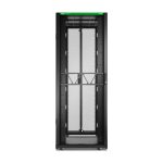 APC AR3350B2, armario rack de 42U, color negro, rack independiente para centros de datos.