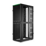 Imagen del APC armario rack de 48U en color negro, ideal para centros de datos, SKU AR3357B2