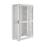 Imagen del armario rack 48U APC AR3357W de puertas perforadas, diseñado para centros de procesamiento de datos, SKU AR3357W