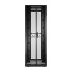 APC armario rack 48U en color negro, modelo AR3387B2, ideal para centros de datos y servidores.