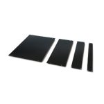 Accesorio de bastidor APC AR8101BLK, panel ciego ideal para CPD, SKU AR8101BLK