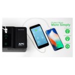 Sistema de alimentación ininterrumpida APC BE850G2-GR con capacidad de 0,85 kVA, 520 W y 8 salidas AC