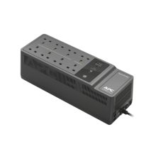Imagen del APC BE850G2-UK, un sistema de alimentación ininterrumpida UPS en modo standby con 0.85 kVA y 520 W de potencia. SKU BE850G2-UK