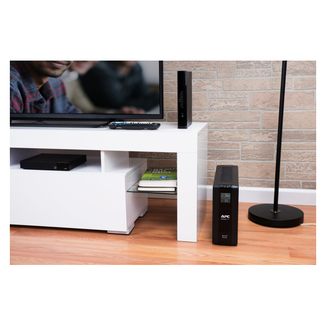 APC BR900MI sistema de alimentación ininterrumpida (UPS) Línea interactiva 0,9 kVA 540 W 6 salidas AC 4 APC BR900MI UPS uso cómodo