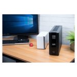 APC BR900MI sistema de alimentación ininterrumpida (UPS) de línea interactiva con capacidad de 0,9 kVA y 540 W, incluye 6 salidas AC. SKU: BR900MI