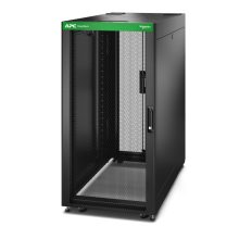 APC Easy Rack de 24U en color negro, ideal como rack independiente para centros de datos y CPD. SKU ER6402