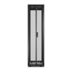 Imagen del APC Easy Rack 48U, un bastidor independiente en color negro, indicado para montaje en centros de datos. SKU: ER6802