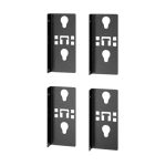 Kit de montaje APC en color negro para suministro eléctrico, modelo ER7PDUBRKTS.