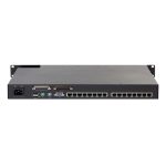 APC KVM0116A interruptor KVM de montaje en rack en color negro, modelo con 16 puertos