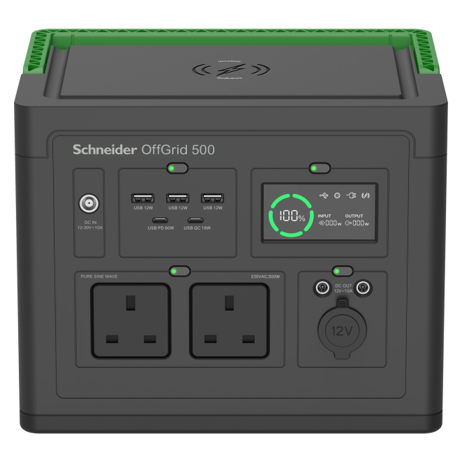 APC estación de energía portátil de ión de litio 5,5 kg Imagen de la APC PPS500-UK estación de energía portátil de ión de litio, pesa 5,5 kg con SKU PPS500-UK