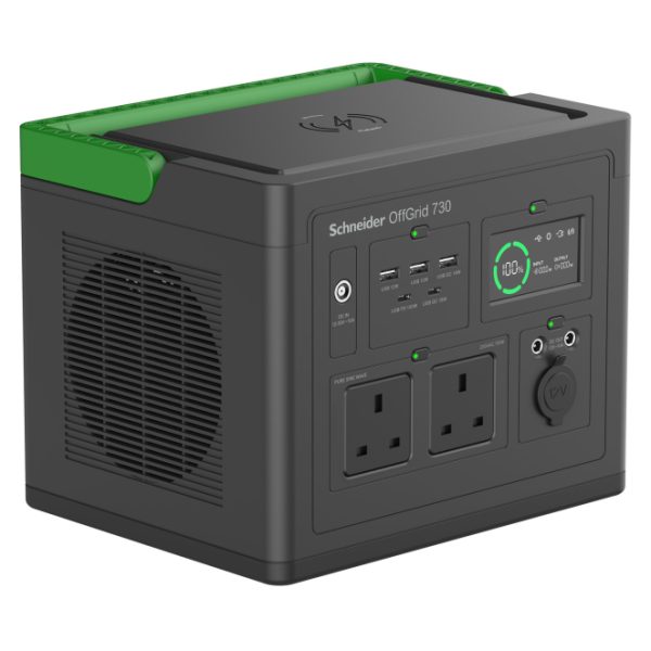 APC estación de energía portátil PPS730-UK con batería de ión de litio, peso de 6,4 kg, ideal para suministro eléctrico de respaldo