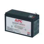 Batería APC modelo RBC2 para sistemas UPS, tipo Sealed Lead Acid (VRLA), ideal para respaldo de energía.