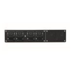 APC SBP6KRMI2U panel de bypass de mantenimiento de 2U con diseño de montaje en rack para asegurar alta disponibilidad en sistemas críticos, SKU: SBP6KRMI2U