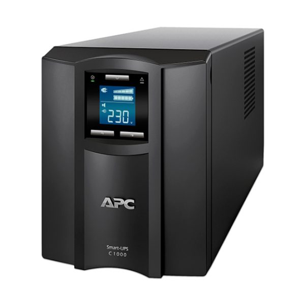 APC Smart-UPS sistema de alimentación ininterrumpida (UPS) Línea interactiva 1 kVA 600 W con 8 salidas AC. SKU: SMC1000I