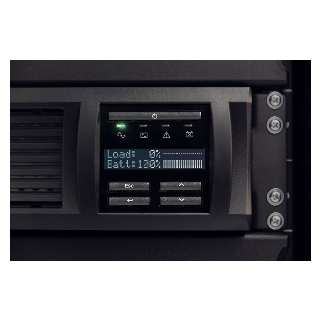 APC Smart-UPS 2200VA LCD RM 2U 230V with SmartConnect sistema de alimentación ininterrumpida (UPS) Línea interactiva 2,2 kVA 1980 W 9 salidas AC 3 APC Smart-UPS 2200VA LCD RM 2U 230V con SmartConnect instalacion en rack