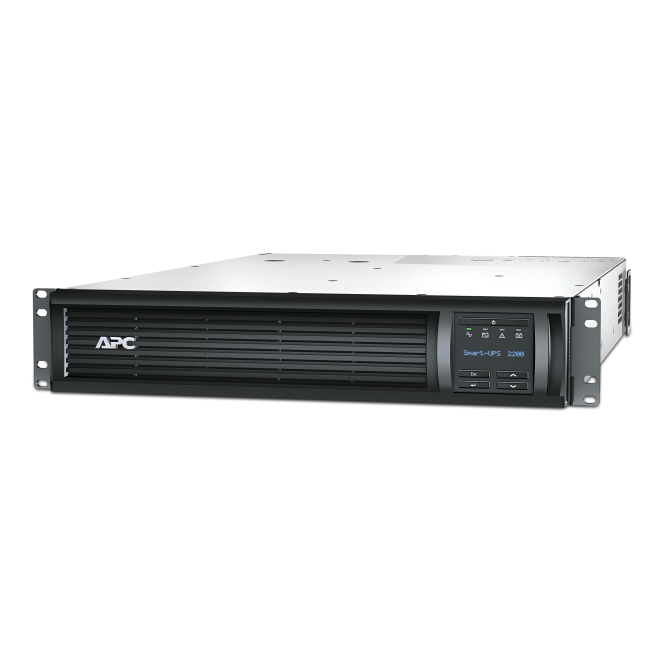 APC Smart-UPS 2200VA LCD RM 2U 230V with SmartConnect sistema de alimentación ininterrumpida (UPS) Línea interactiva 2,2 kVA 1980 W 9 salidas AC 5 APC Smart-UPS 2200VA LCD RM 2U 230V con SmartConnect interfaces