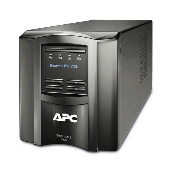 APC SMT750IC sistema de alimentación ininterrumpida (UPS) línea interactiva con 0,75 kVA y 500 W de potencia, 6 salidas AC. SKU: SMT750IC