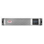 APC SMTL3000RMI2UC sistema de alimentación ininterrumpida de línea interactiva con una capacidad de 3 kVA, 2700 W y 9 salidas AC. SKU: SMTL3000RMI2UC