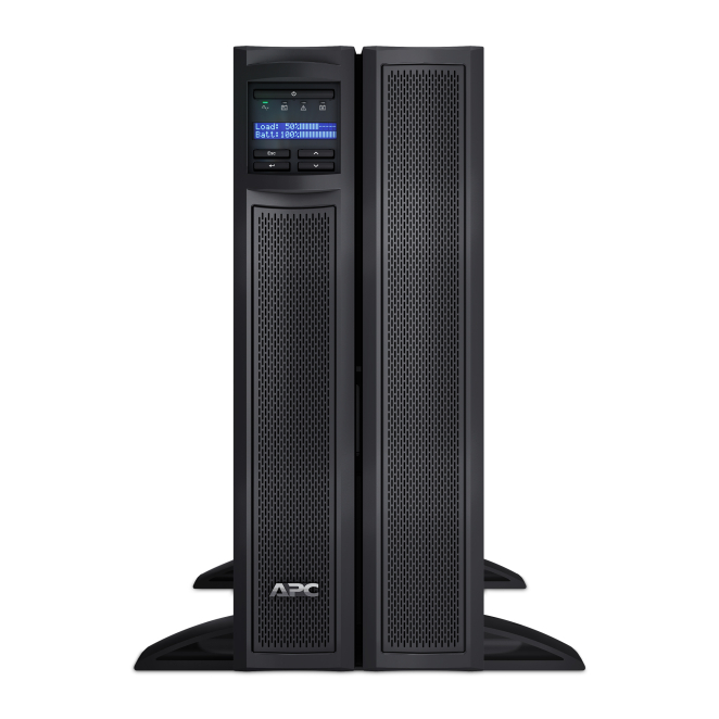 APC Smart-UPS X 2200VA sistema de alimentación ininterrumpida (UPS) Línea interactiva 2,2 kVA 1980 W 10 salidas AC 1 APC Smart-UPS X 2200VA sistema de alimentación ininterrumpida