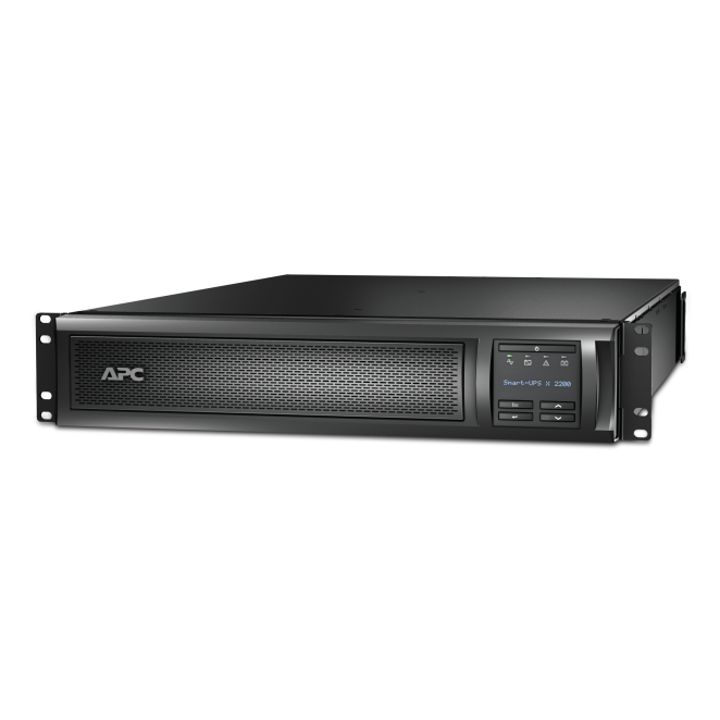 APC Smart-UPS X 2200VA Línea Interactiva con 9 Salidas AC APC Smart-UPS X 2200VA, sistema de alimentación ininterrumpida (UPS) de línea interactiva con una capacidad de 2,2 kVA y 1980 W, y 9 salidas AC. SKU: SMX2200R2HVNC