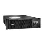Sistema de alimentación ininterrumpida APC Smart-UPS On-Line de 5 kVA con tecnología de doble conversión, 4500 W y 10 salidas AC. SKU: SRT5KRMXLI-6W