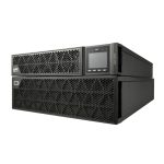 APC SRTG8KXLI sistema de alimentación ininterrumpida UPS de doble conversión en línea con capacidad de 8 kVA y 8000 W, con 3 salidas AC. SKU: SRTG8KXLI