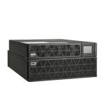 APC SRTG8KXLI sistema de alimentación ininterrumpida UPS de doble conversión en línea con capacidad de 8 kVA y 8000 W, con 3 salidas AC. SKU: SRTG8KXLI