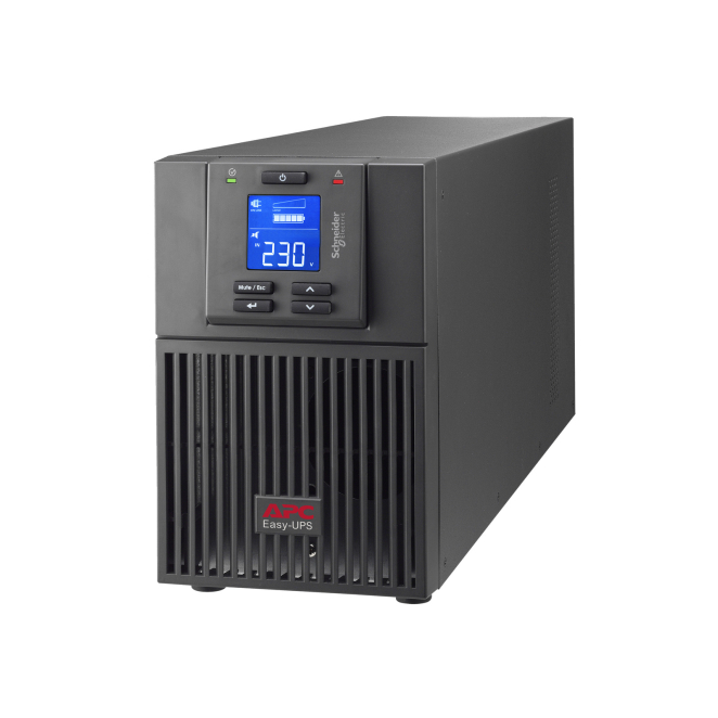 APC SRV1KI-E sistema de alimentación ininterrumpida (UPS) Doble conversión (en línea) 1 kVA 900 W 3 salidas AC 1 APC SRV1KI-E sistema de alimentación ininterrumpida (UPS)