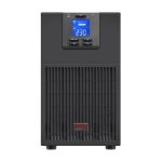 Sistema de alimentación ininterrumpida APC SRV1KI-E de doble conversión en línea con capacidad de 1 kVA y 900 W, cuenta con 3 salidas AC. SKU: SRV1KI-E